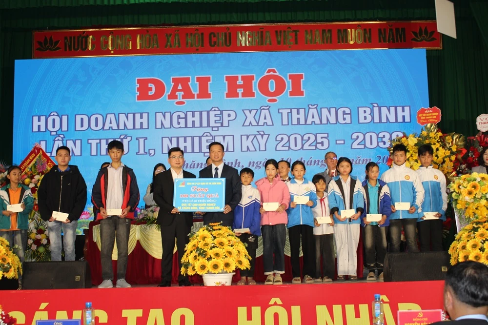 Đại hội Hội Doanh nghiệp xã Thăng Bình lần thứ I, nhiệm kỳ 2025-2030