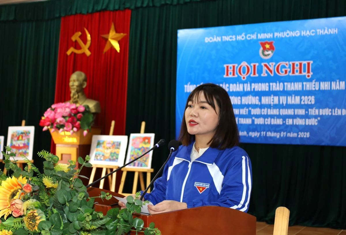 Tiếp tục phát huy vai trò xung kích của thanh niên phường Hạc Thành