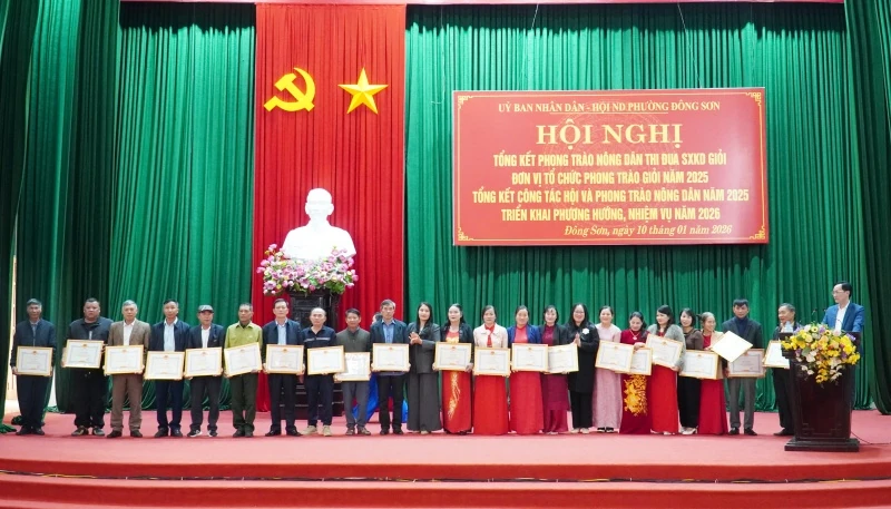 Hội Nông dân phường Đông Sơn phát huy vai trò nòng cốt trong phát triển nông nghiệp, nông dân, nông thôn