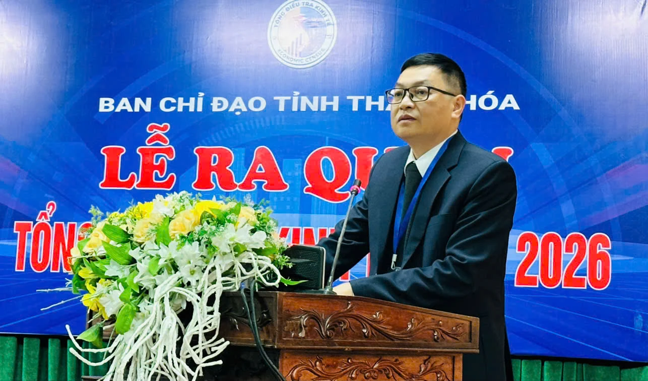 Thanh Hóa ra quân tổng điều tra kinh tế năm 2026