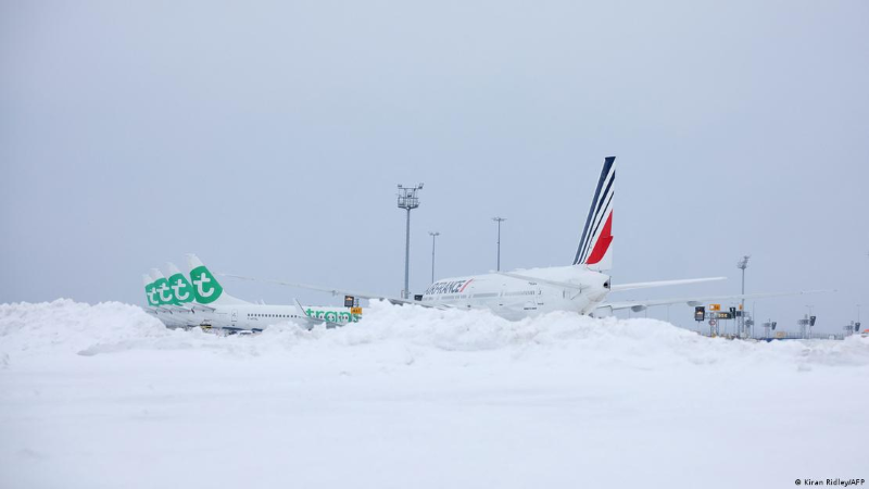 Thời tiết khắc nghiệt gây sức ép nặng nề lên hệ thống giao thông của châu Âu