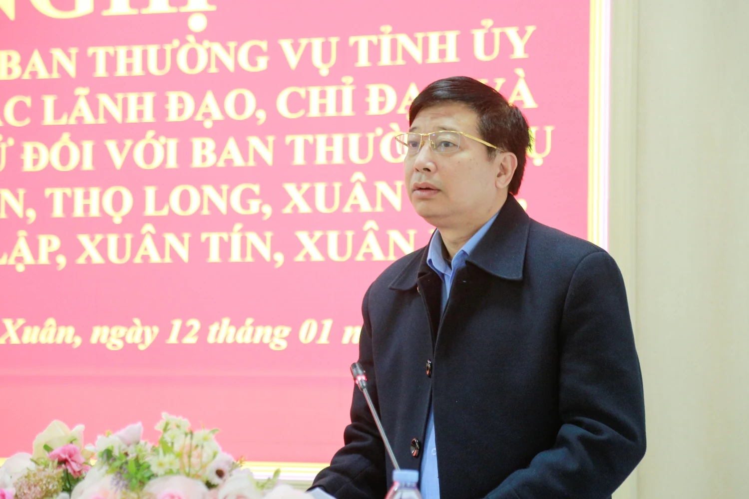 Phó Bí thư Tỉnh ủy, Chủ tịch Ủy ban MTTQ tỉnh Trịnh Tuấn Sinh giám sát công tác chuẩn bị bầu cử ĐBQH và đại biểu HĐND