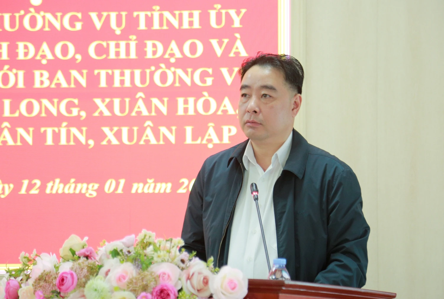 Phó Bí thư Tỉnh ủy, Chủ tịch Ủy ban MTTQ tỉnh Trịnh Tuấn Sinh giám sát công tác chuẩn bị bầu cử ĐBQH và đại biểu HĐND