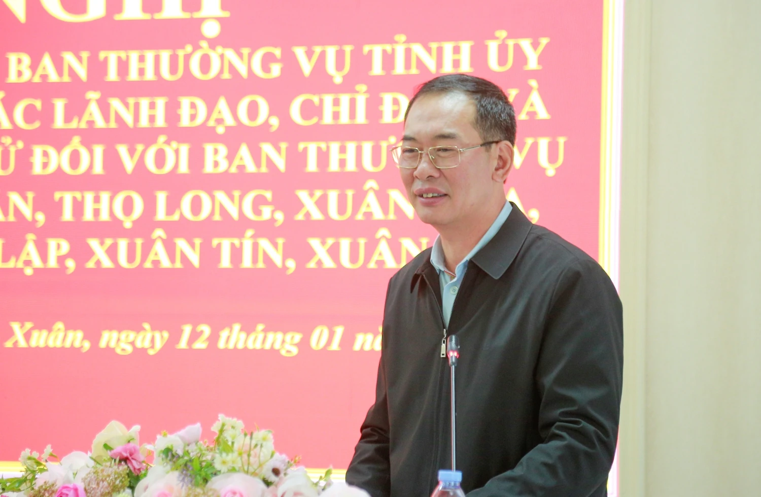 Phó Bí thư Tỉnh ủy, Chủ tịch Ủy ban MTTQ tỉnh Trịnh Tuấn Sinh giám sát công tác chuẩn bị bầu cử ĐBQH và đại biểu HĐND
