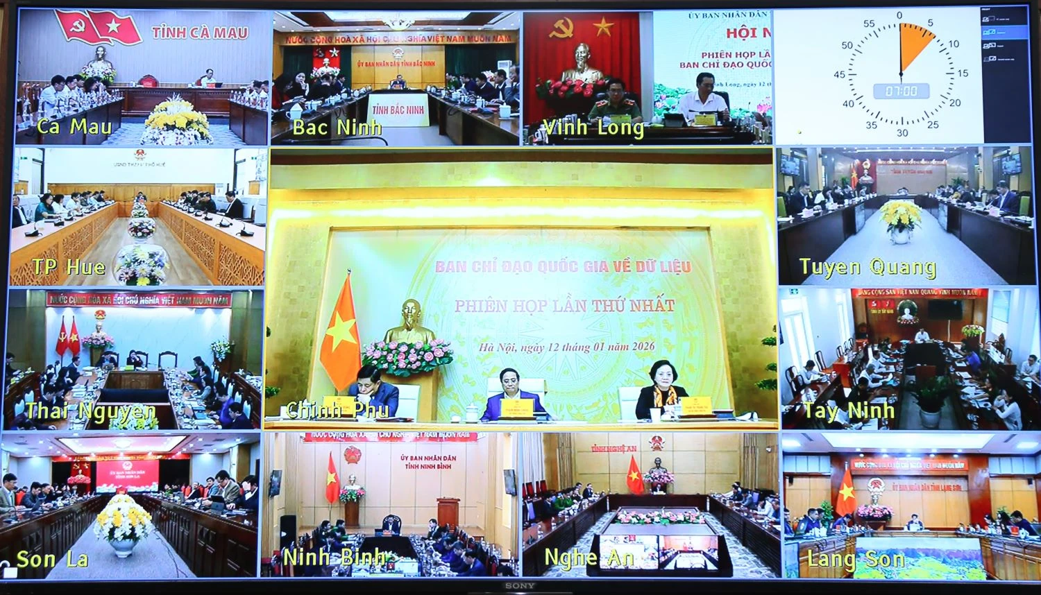 Tập trung xây dựng dữ liệu “đúng, đủ, sạch, sống, thống nhất, dùng chung”