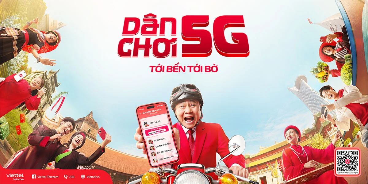 Viettel Telecom ra mắt giải pháp “5G Family” – Kết nối gia đình thời đại số qua câu chuyện của NSND Tự Long