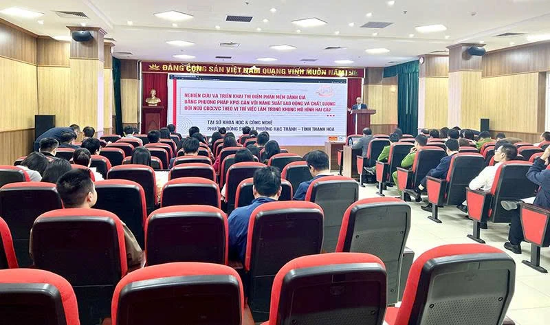 Đánh giá cán bộ bằng KPI: Hướng đi mới trong nâng cao chất lượng công vụ