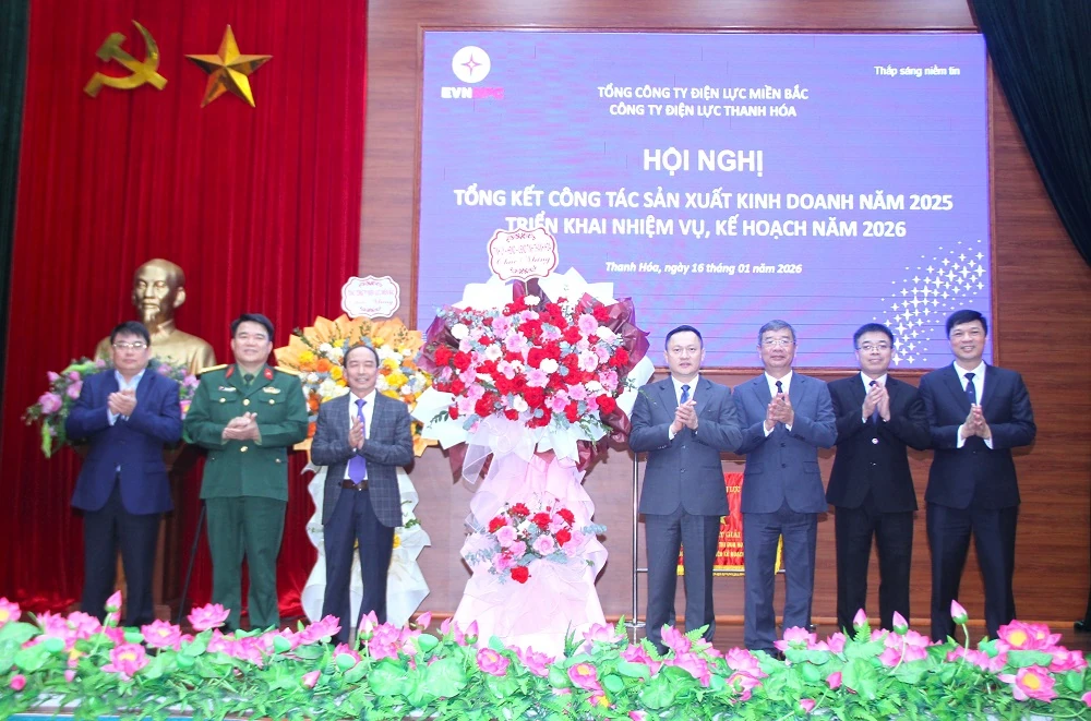 Công ty Điện lực Thanh Hóa tổng kết hoạt động năm 2025, triển khai kế hoạch năm 2026