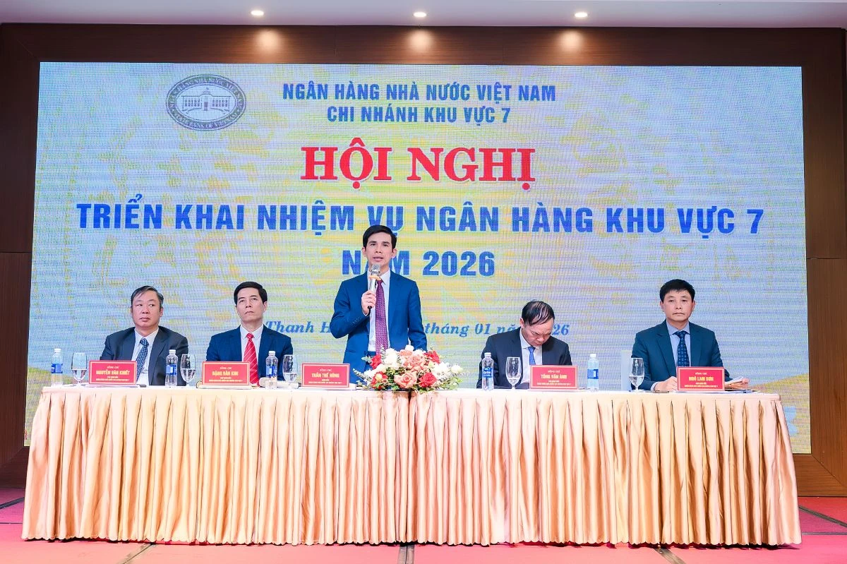 Ngân hàng Nhà nước khu vực 7 tăng trưởng tín dụng cao hơn bình quân chung cả nước