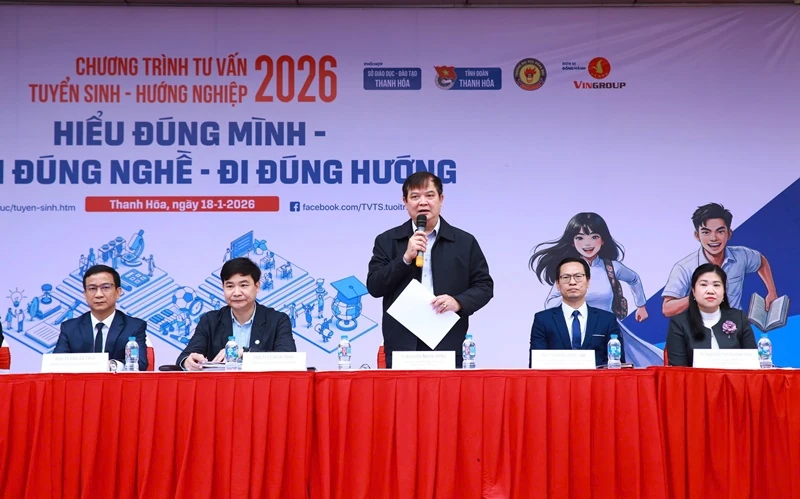 Tư vấn tuyển sinh - hướng nghiệp năm 2026 tại Thanh Hóa