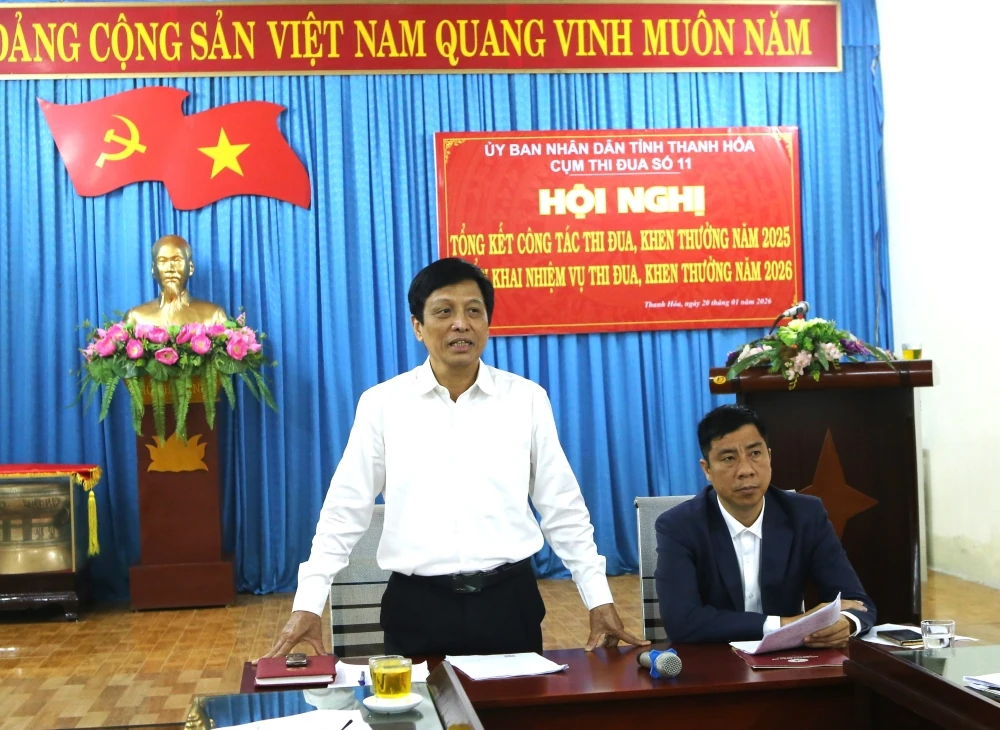 Cụm thi đua số 11 triển khai nhiệm vụ năm 2026
