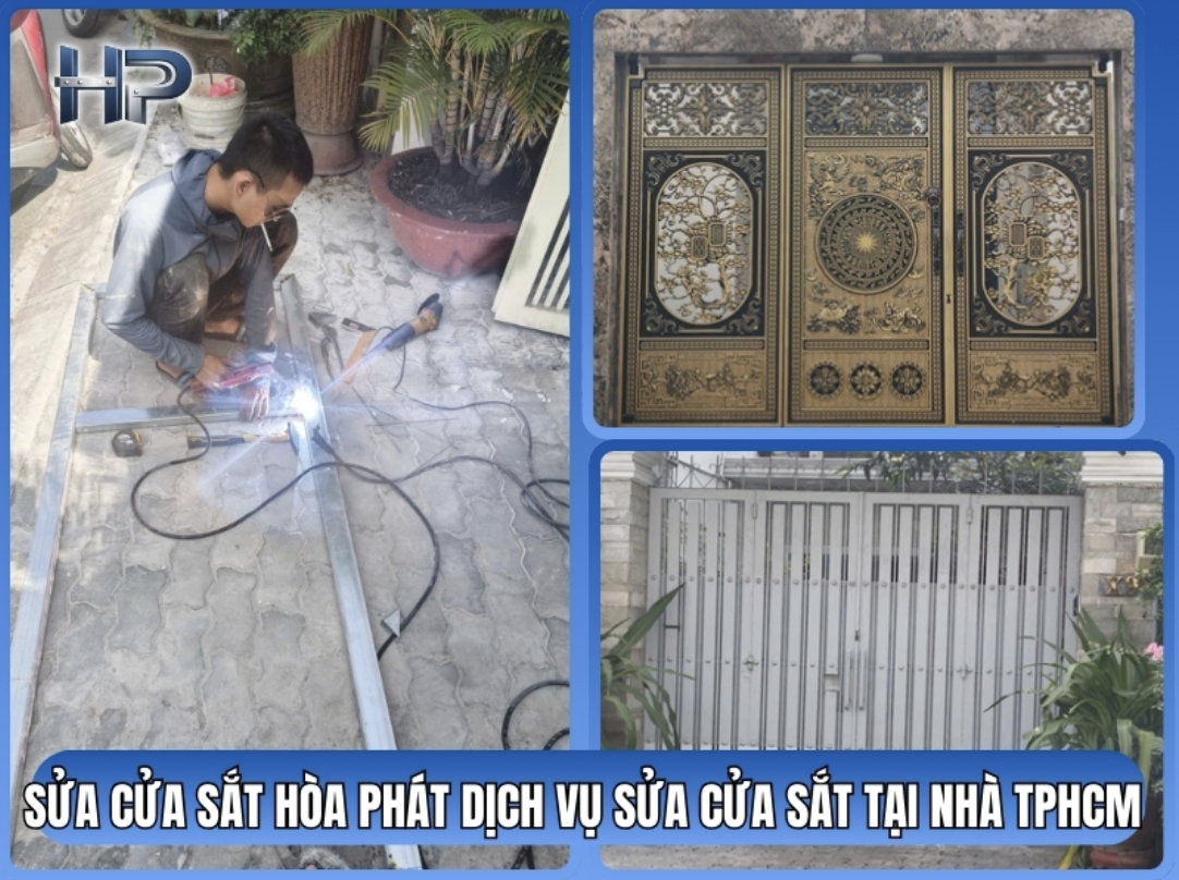 Địa chỉ dịch vụ thợ hàn sắt tại nhà giá rẻ TPHCM - Sửa Cửa Sắt Hòa Phát