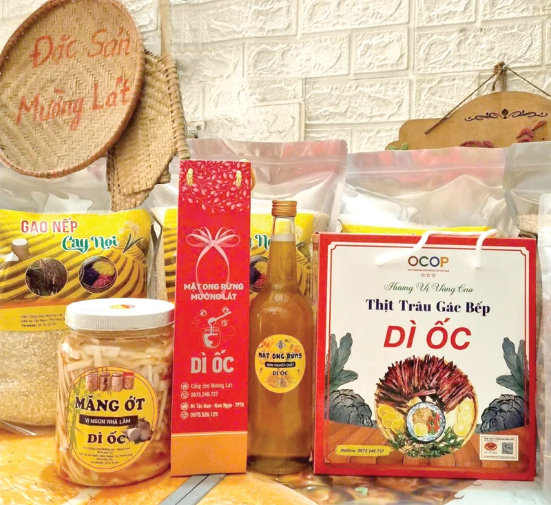 OCOP vùng cao sẵn sàng “mùa tết”