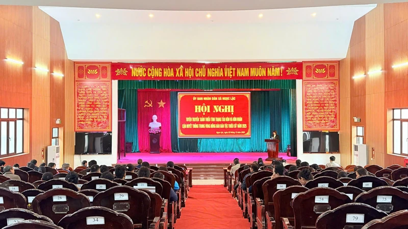 Ngọc Lặc giảm thiểu tình trạng tảo hôn và hôn nhân cận huyết thống