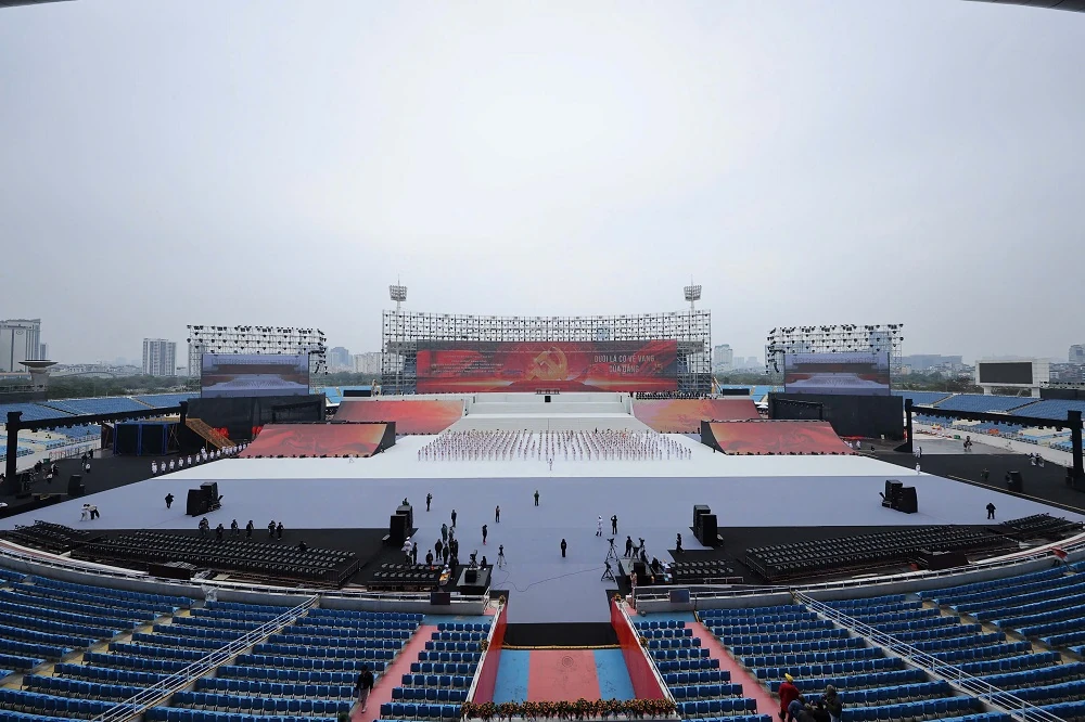 Mỹ Đình sắp thành “khán đài” không giới hạn của concert pháo hoa quốc gia tối nay