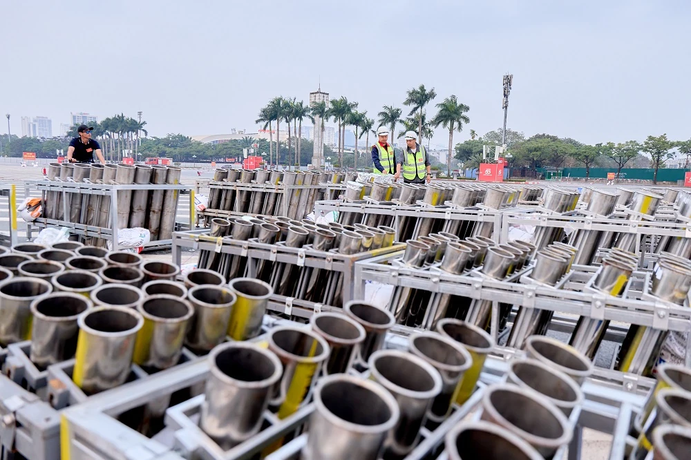 Mỹ Đình sắp thành “khán đài” không giới hạn của concert pháo hoa quốc gia tối nay