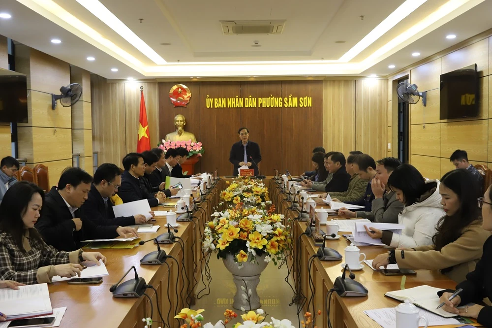 Chủ động, sáng tạo, phối hợp chặt chẽ, xây dựng hình ảnh Khu đô thị du lịch biển Sầm Sơn văn minh, hấp dẫn