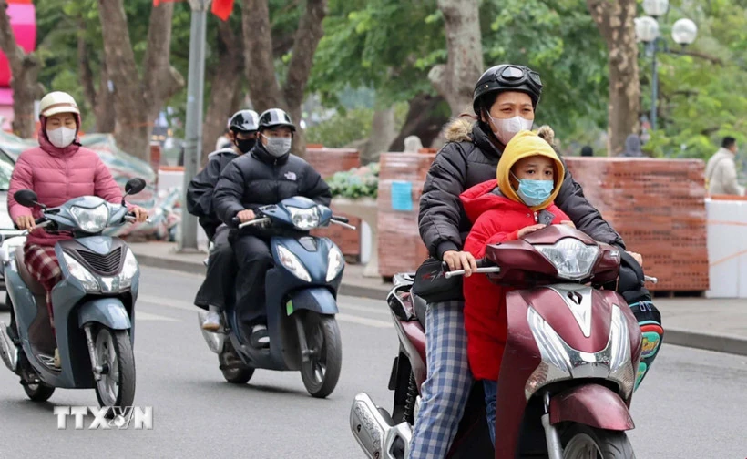 Không khí lạnh tăng cường, khu vực tỉnh Thanh Hóa có mưa, trời chuyển rét