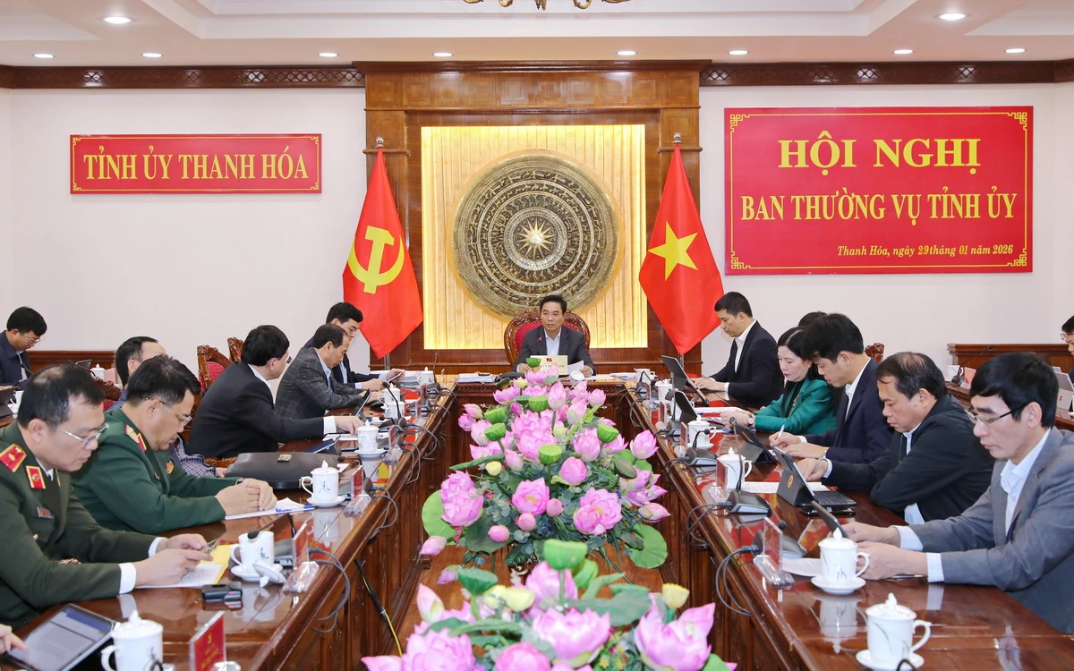 Ban Thường vụ Tỉnh ủy thống nhất chủ trương đầu tư một số dự án quan trọng