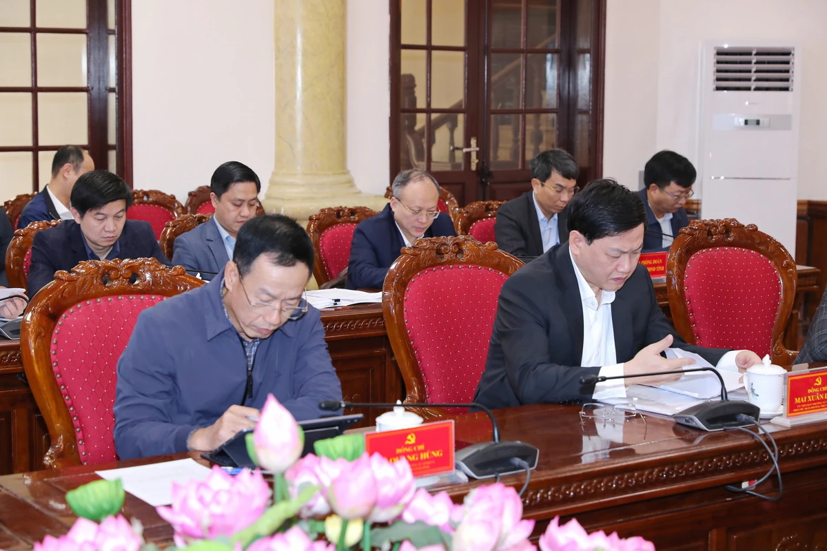 Ban Thường vụ Tỉnh ủy thống nhất chủ trương đầu tư một số dự án quan trọng