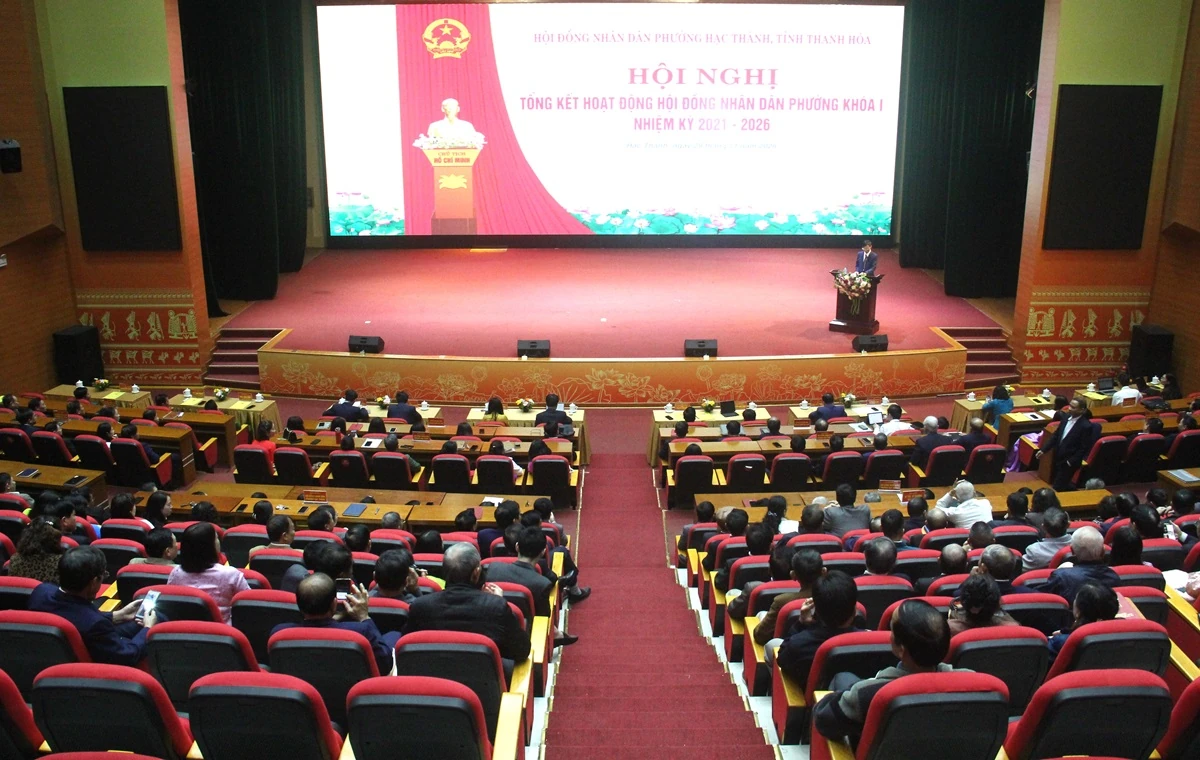 HĐND phường Hạc Thành đổi mới hoạt động, góp phần xây dựng phường thông minh, kiểu mẫu vào năm 2030