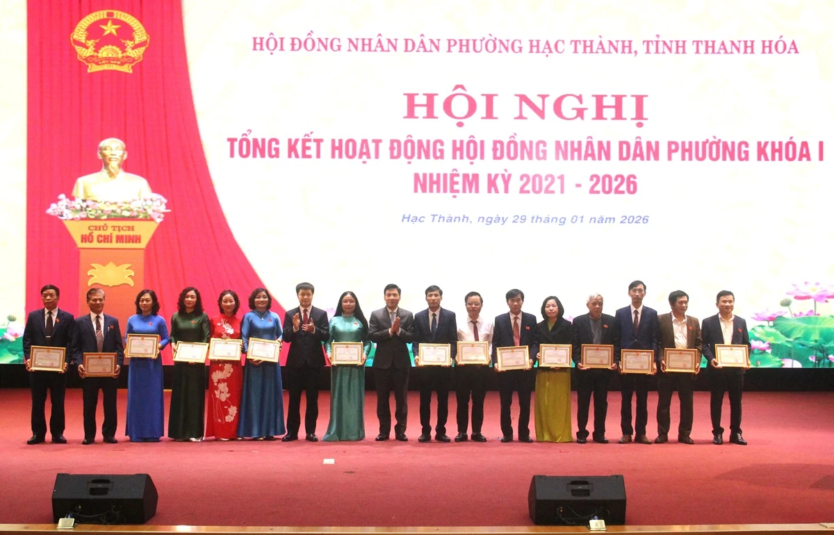 HĐND phường Hạc Thành đổi mới hoạt động, góp phần xây dựng phường thông minh, kiểu mẫu vào năm 2030