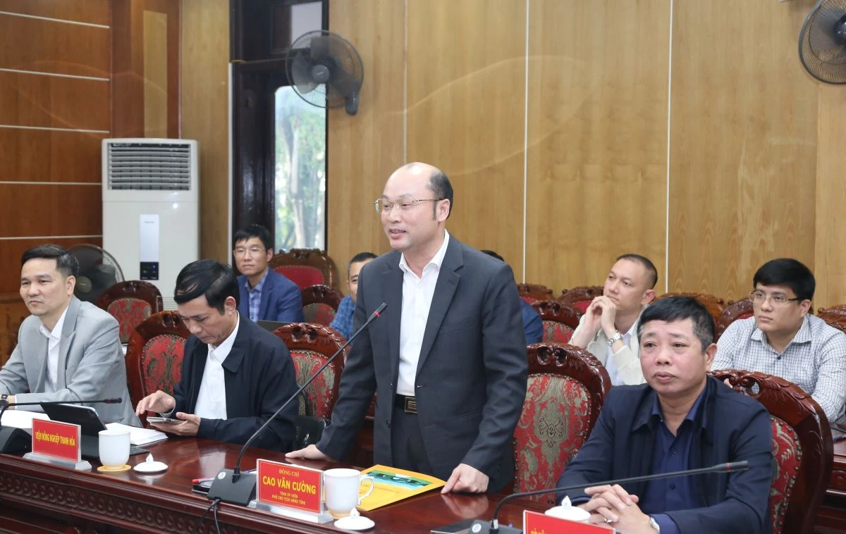 Tăng cường hợp tác giữa tỉnh Thanh Hóa và Trường Đại học Lâm nghiệp