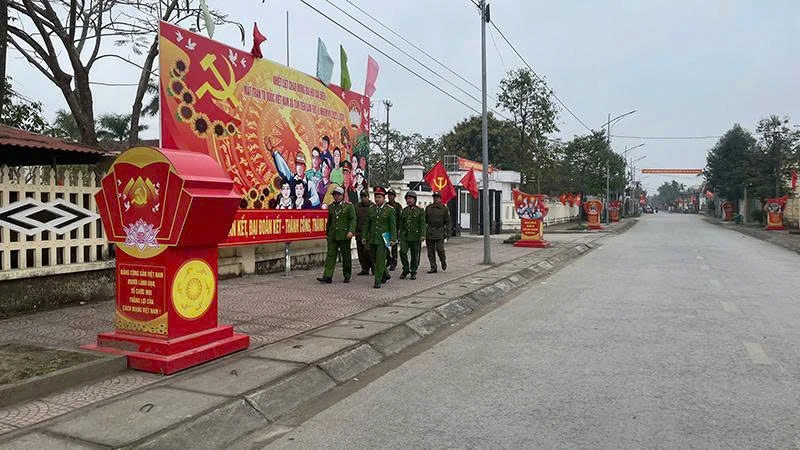 Mỗi người dân là một “chiến sĩ” giữ bình yên thôn, xóm