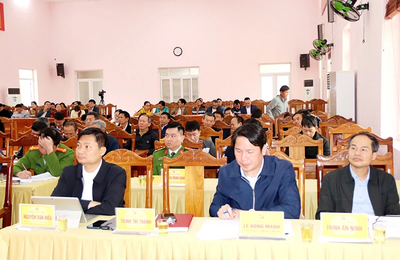 Xã Quý Lộc tổ chức sinh hoạt chi bộ điểm theo Chỉ thị 50-CT/TW