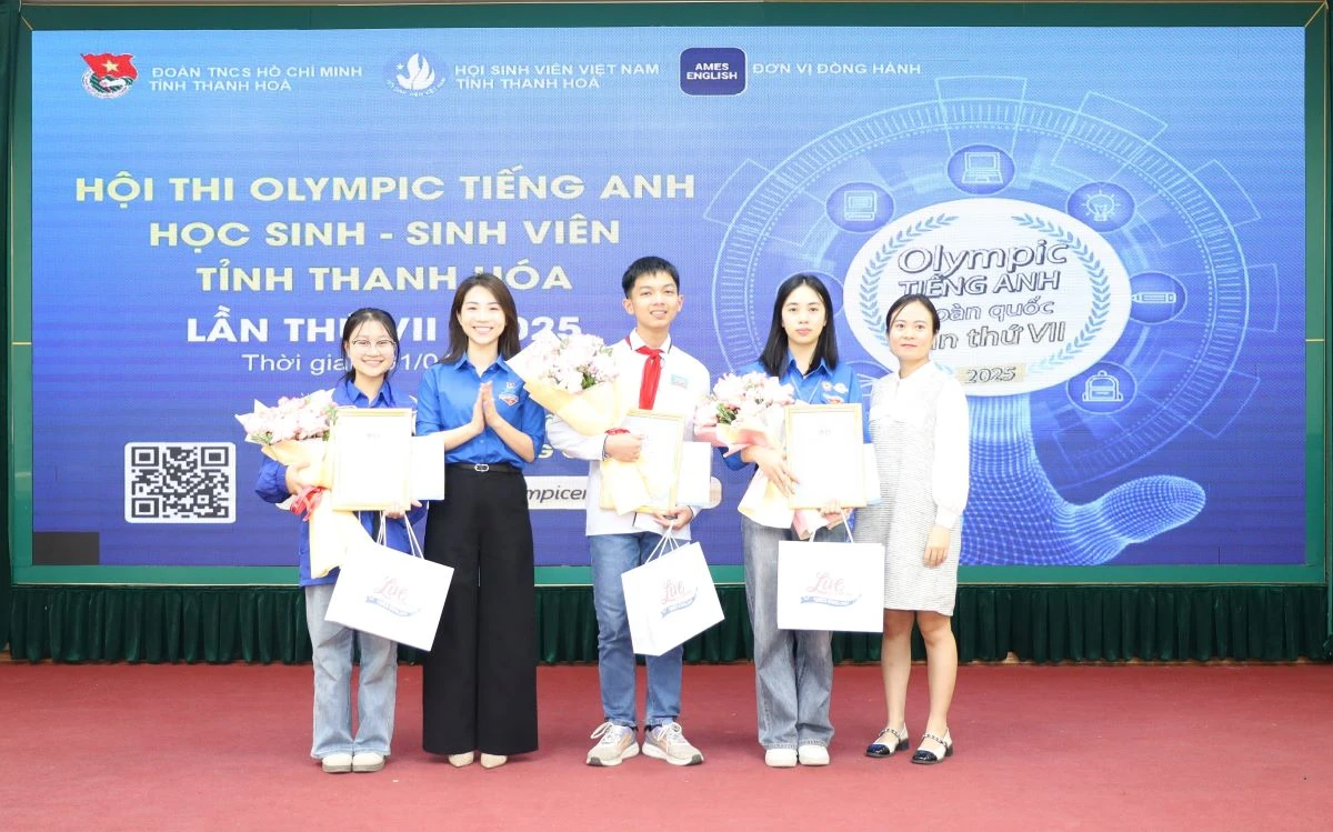 Chung kết hội thi Olympic Tiếng Anh học sinh, sinh viên tỉnh Thanh Hóa lần thứ VII