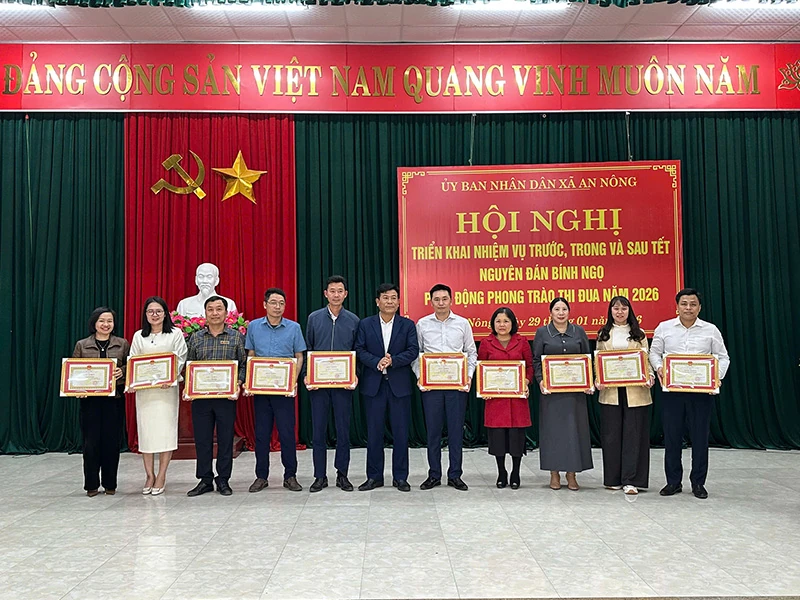 Xã An Nông triển khai nhiệm vụ trước, trong và sau Tết Bính Ngọ 2026