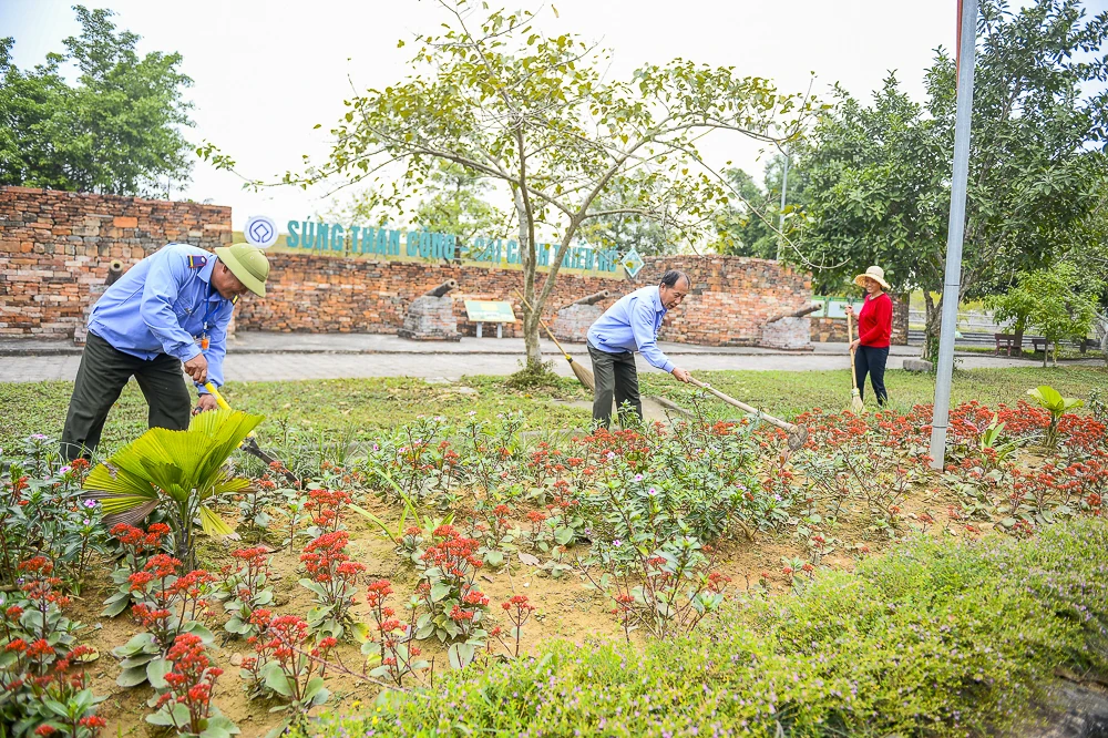 Thành nhà Hồ chỉnh trang cảnh quan, sẵn sàng chào đón Tết Bính Ngọ