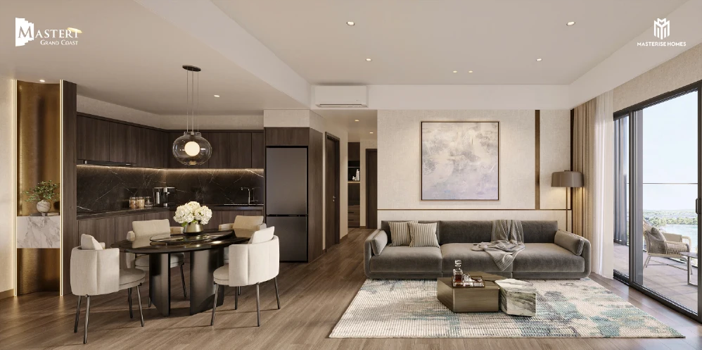 Căn hộ Masteri Grand Coast tại Vinhomes Ocean Park 2: Không gian sống hiện đại trong đại đô thị tinh hoa