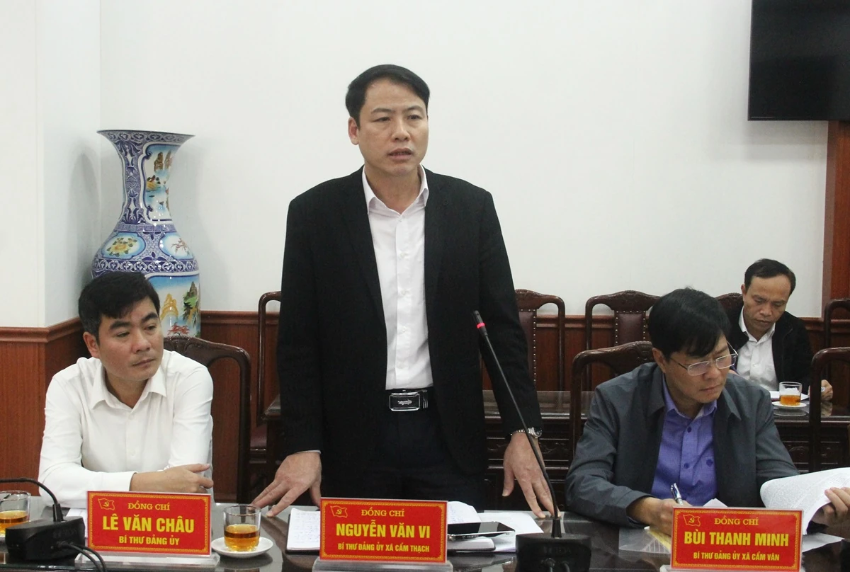 Giám sát việc lãnh đạo, chỉ đạo, tổ chức thực hiện công tác bầu cử tại 5 xã miền núi