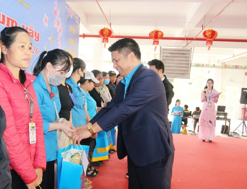 Công ty TNHH Giầy Rollsport Việt Nam tổ chức chương trình “Tết sum vầy - Xuân ơn Đảng” năm 2026