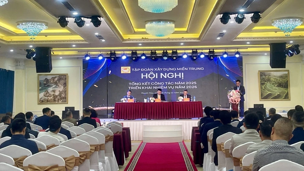 Tập đoàn Xây dựng Miền Trung phấn đấu tổng doanh thu năm 2026 đạt 3.000 tỷ đồng