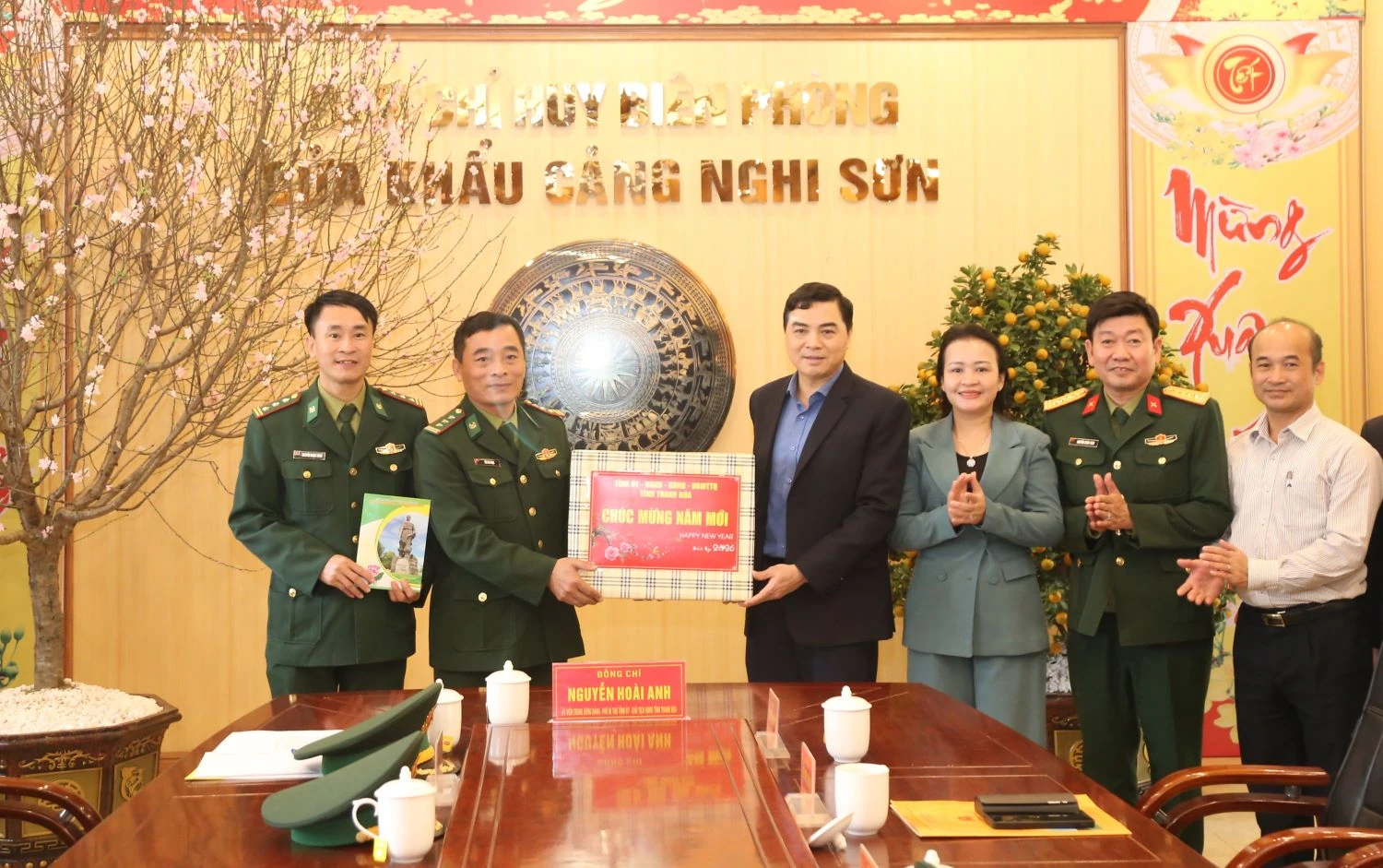 Chủ tịch UBND tỉnh Nguyễn Hoài Anh thăm, kiểm tra tình hình sản xuất, đời sống Nhân dân trước Tết Nguyên đán