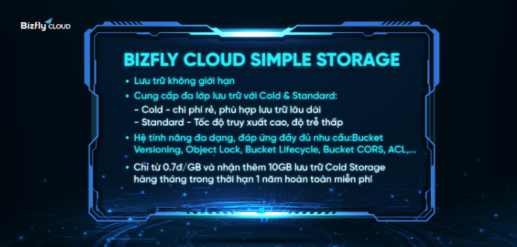 Tối ưu hóa website TMĐT với Bizfly Simple Storage - Giải pháp lưu trữ an toàn vượt trội