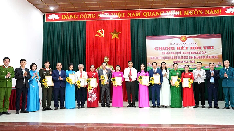 Tây Đô vào xuân mới củng cố nền tảng, kiến tạo không gian phát triển