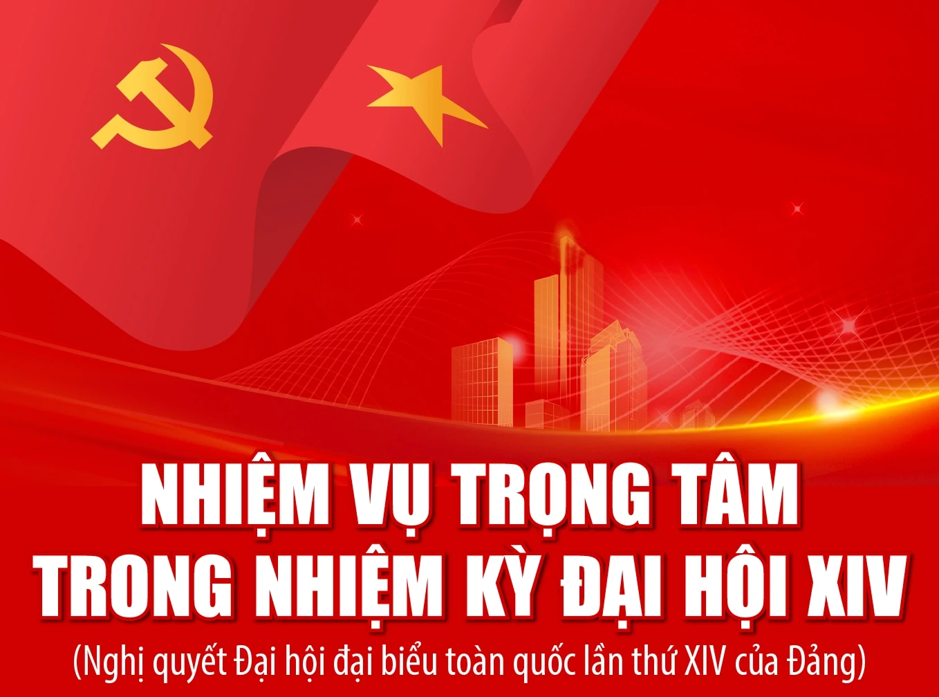 Nhiệm vụ trọng tâm trong nhiệm kỳ Đại hội XIV