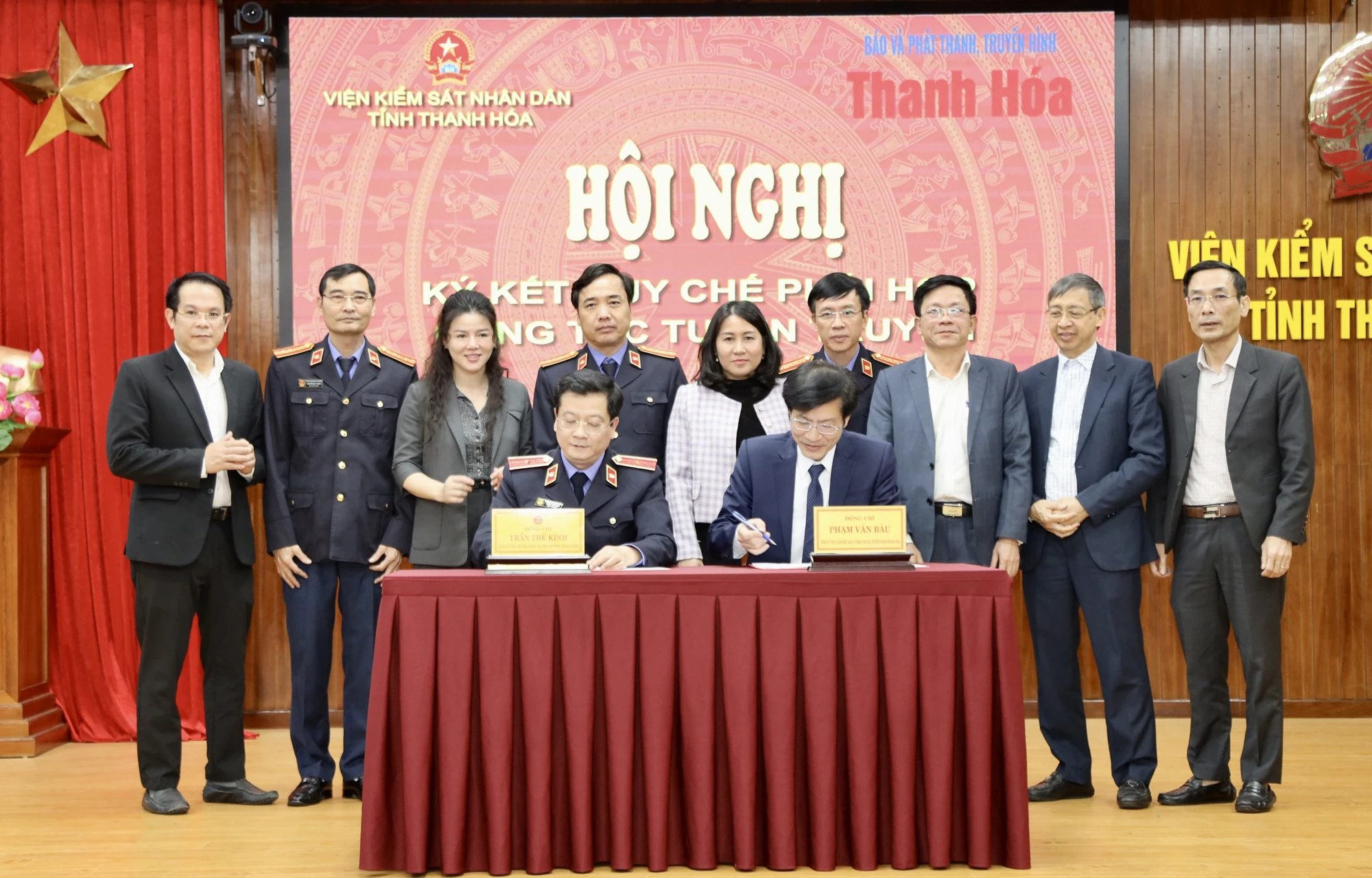 Ký kết quy chế phối hợp giữa VKSND với TAND tỉnh, Báo và Phát thanh, truyền hình Thanh Hóa