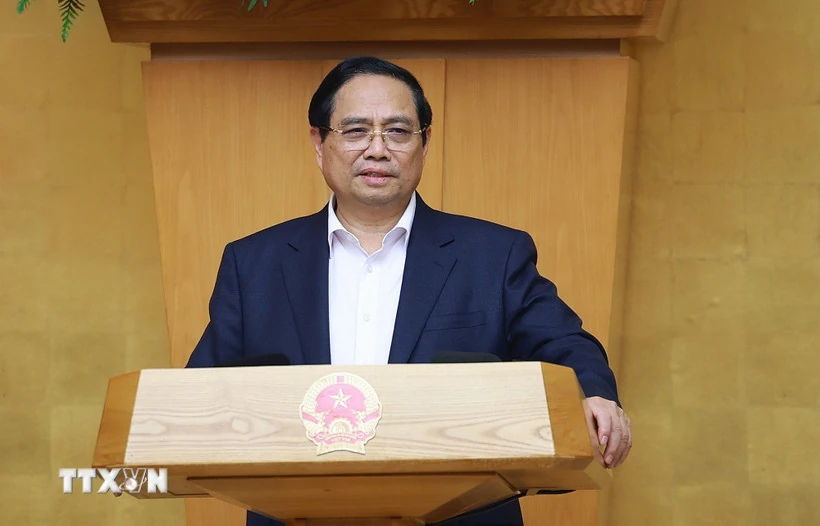 Thủ tướng Chính phủ Phạm Minh Chính chủ trì phiên họp Chính phủ thường kỳ tháng 1/2026