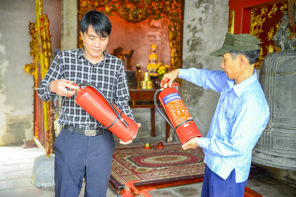 Đền Bà Triệu chỉnh trang cảnh quan, sẵn sàng đón Tết Bính Ngọ