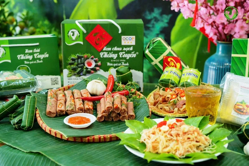 Giỏ quà OCOP - Đậm đà vị Tết quê hương