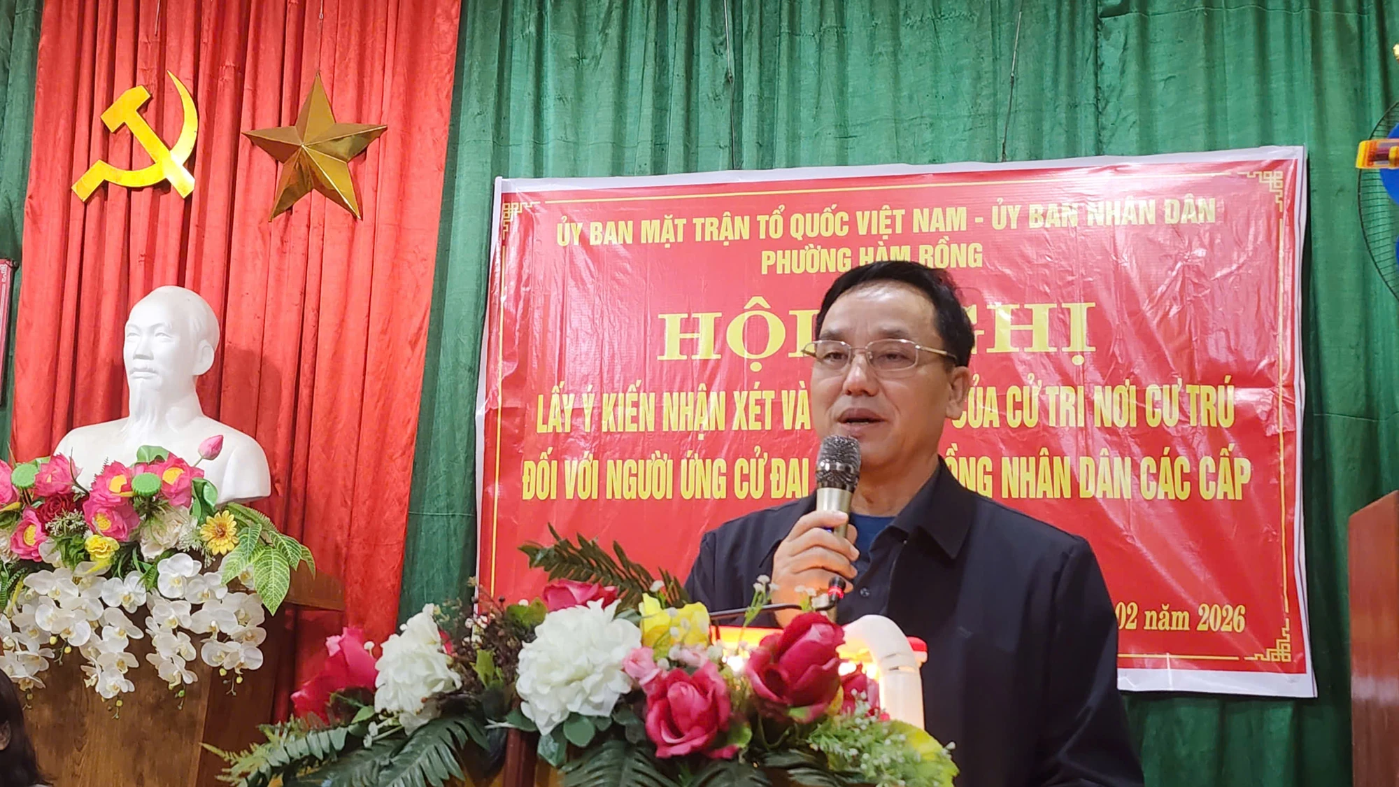 Cử tri phố Nam Sơn 1 thống nhất giới thiệu người ứng cử đại biểu HĐND các cấp