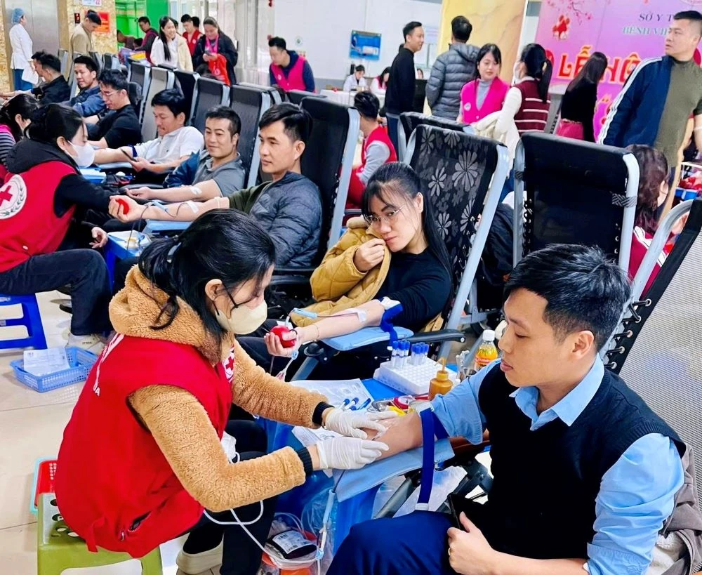 Bảo đảm nguồn máu phục vụ cấp cứu, điều trị bệnh nhân