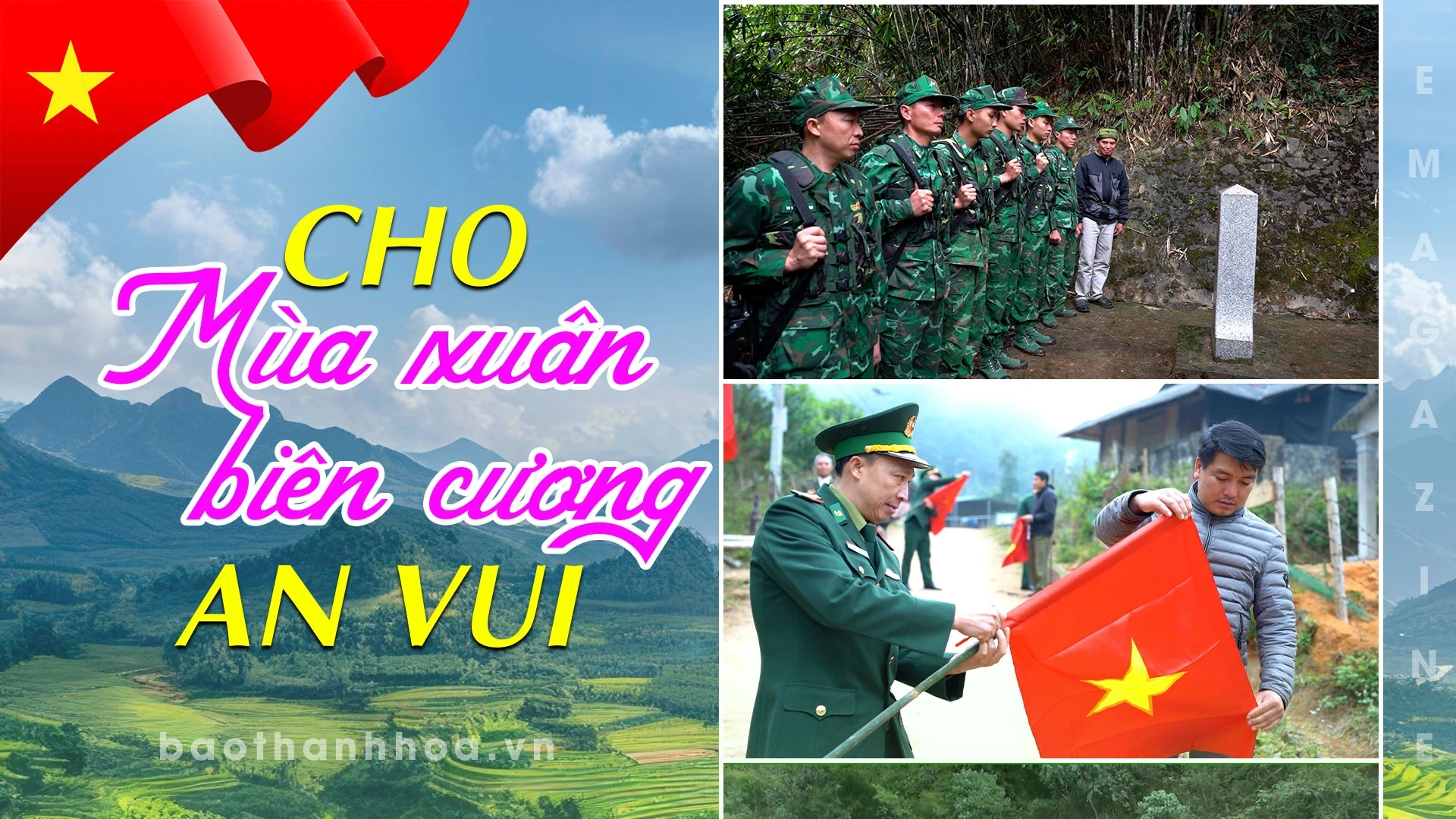 [E-Magazine]: Cho mùa xuân biên giới an vui