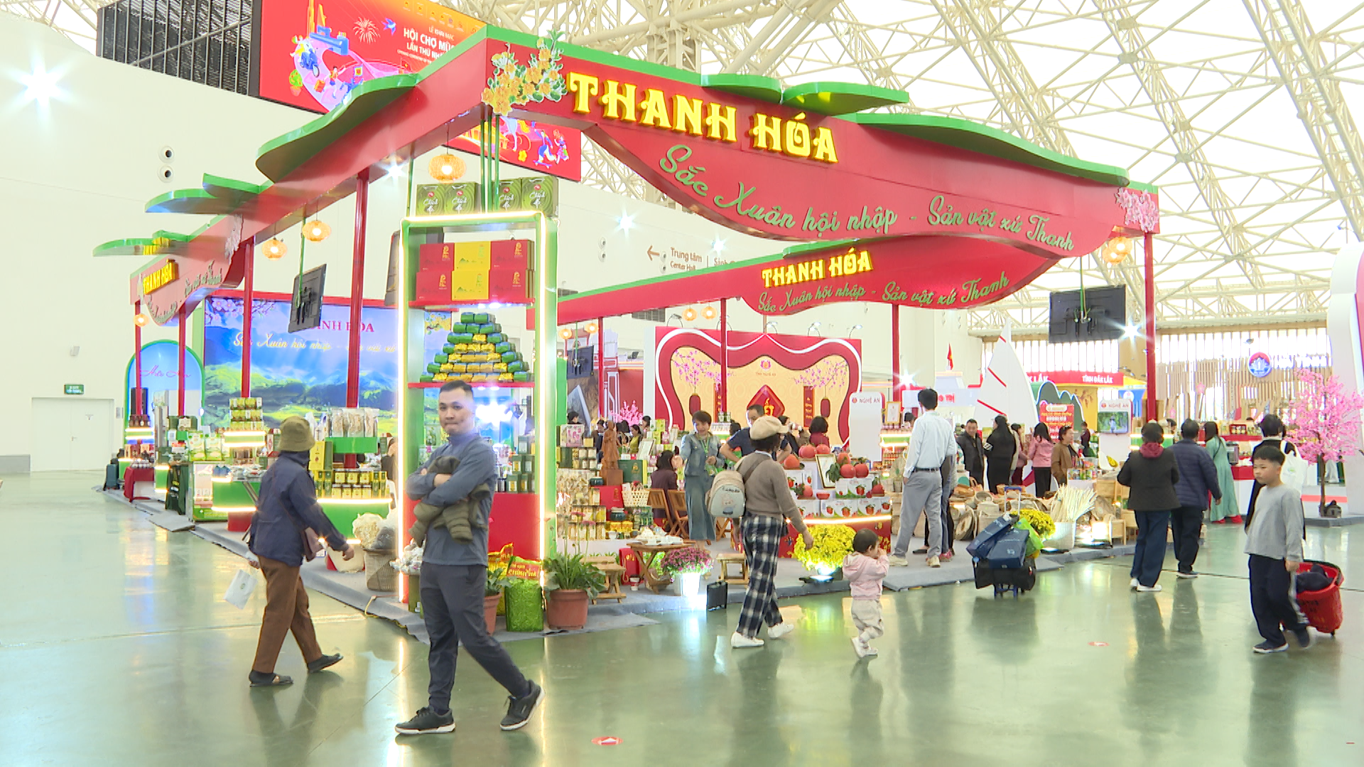 Gần 25 nghìn lượt khách tham quan gian hàng Thanh Hóa tại Hội chợ Mùa Xuân