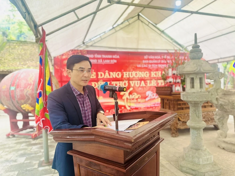 Khai hội Xuân Bính Ngọ tại đền thờ vua Lê Thái Tổ