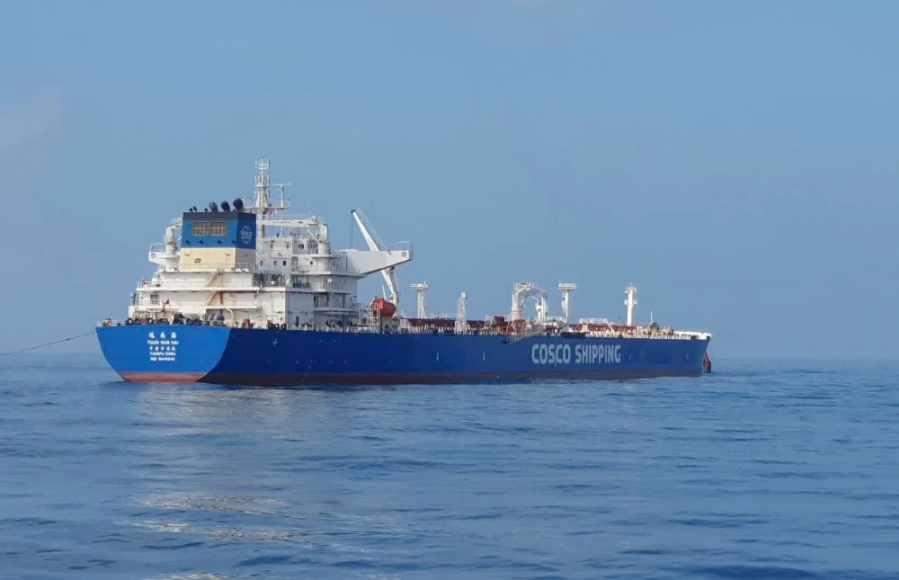 Đội tàu PTSC Thanh Hóa hoạt động xuyên Tết, bảo đảm dịch vụ hàng hải an toàn tại Cảng Nghi Sơn